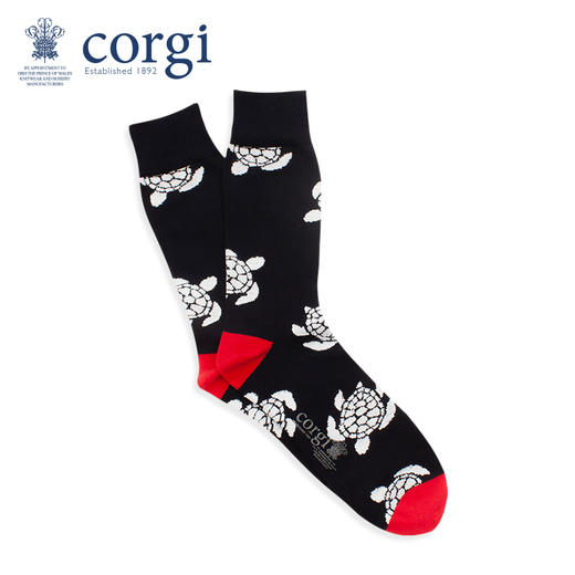 CORGI柯基英国进口 袜子ins潮流印花中筒袜秋冬季男女同款袜长袜 商品图2