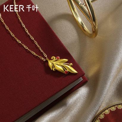 千叶月桂女神足金挂坠39900026999 商品图0