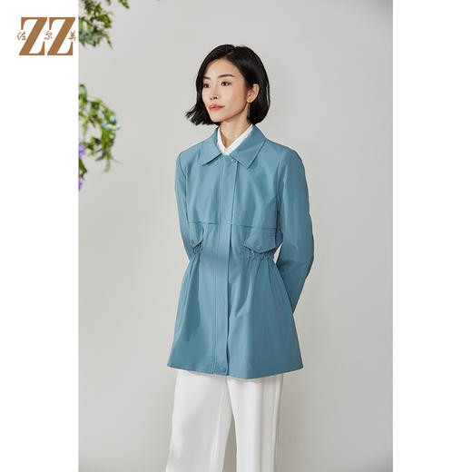 佐尔美2021年秋季新款 中长款风衣E11FZ01 商品图2