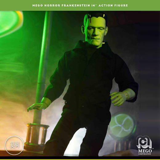 现货 Mego 科学怪人 弗兰肯斯坦 14英寸 可动人偶 商品图8