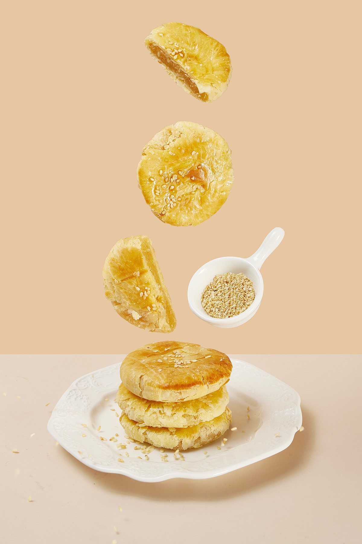 蜂蜜老婆饼02268g/盒 8袋