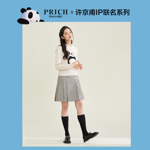 PRICH冬季新款上衣时尚休闲套头长袖针织衫PRKWB4920F 商品图0