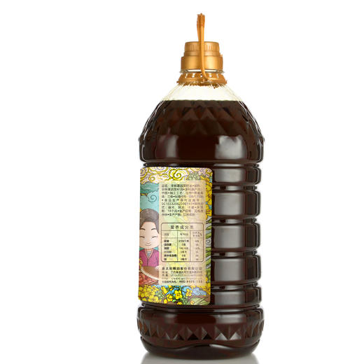 葵王 低芥酸浓香菜籽油5L/桶非转基因物理压榨桶装食用油菜油 商品图4