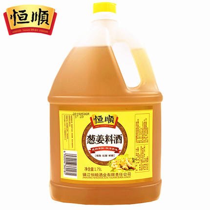 1.75l恒顺葱姜料酒 增香 去腥 鲜醇 商品图0
