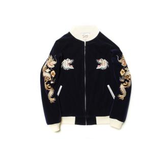 LabU/LU741/龙虎日式横须贺丝绒刺绣夹克 商品图0