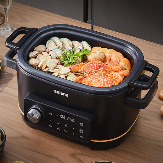 【领券】格兰仕多功能锅 空气炸锅 煮锅 煎炸 炖锅 烧烤 电蒸锅WMC5001A 商品图3