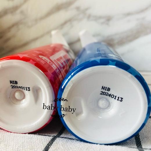 【中欧班列精选】韩国进口XDR 儿童按压牙膏 草莓味 儿童按压牙膏 苹果味 160g 商品图3