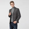 罗蒙 秋冬西装外套男士正装 商务通勤休闲 格子单西服 上衣开衫外套 商品缩略图8