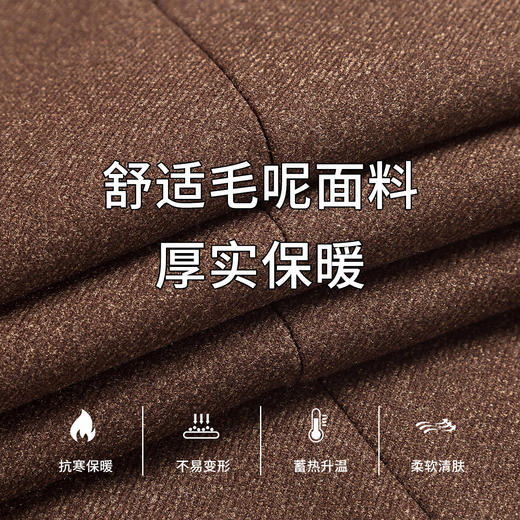 【磨毛保暖】罗蒙秋冬西装外套男士正装商务通勤休闲单西服上衣外套 商品图4