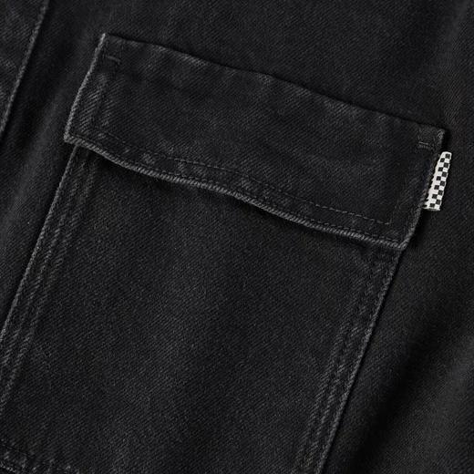 B2CHB3322太平鸟男装2021秋新款鬼灭之刃联名宽松牛仔衬衫外套潮 商品图3