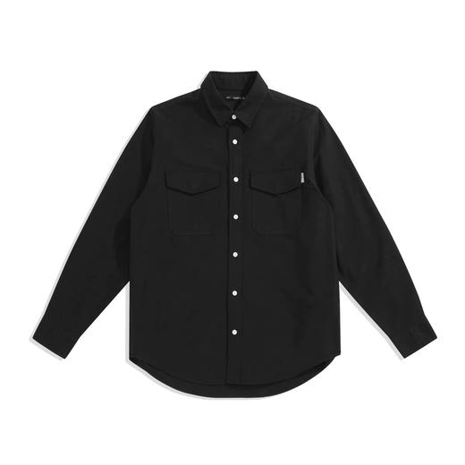 太平鸟男装 长袖黑灰格纹休闲衬衫韩版衬衣B2CHB3267 商品图0