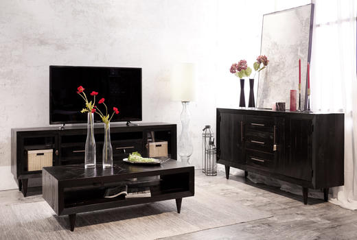 NS家居nsfurniture餐厅进口实木餐边柜NSCB-CA-RW02 商品图4