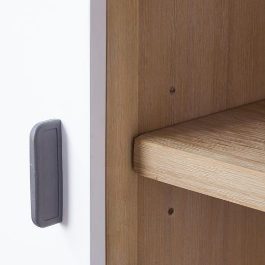 NS家居nsfurniture进口实木餐边柜书柜NSCB-ALB WHT L04 商品图4