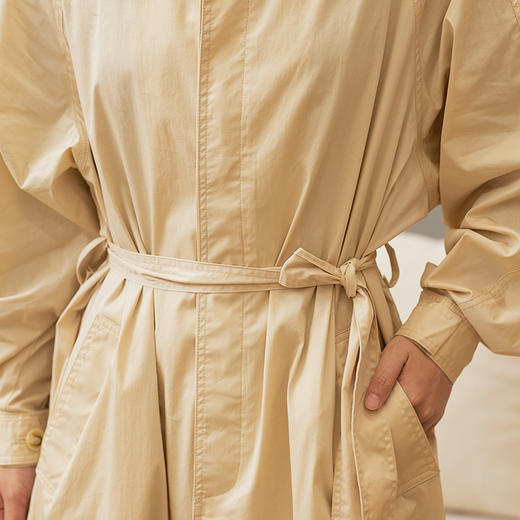 【收腰显瘦，时尚大气】慕云姿早秋气质中长款风衣 商品图4