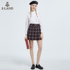 衣恋A字青春减龄格纹百褶半身裙EEWHB49H1C 商品缩略图0