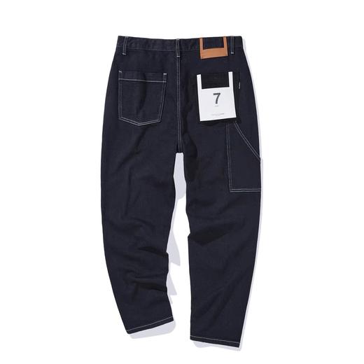 太平鸟男装 2021年秋季新款牛仔长裤男潮B2HAB3E12 商品图1