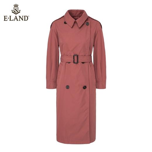 衣恋设计感长款双排扣风衣外套EEJTB49C8M 商品图4