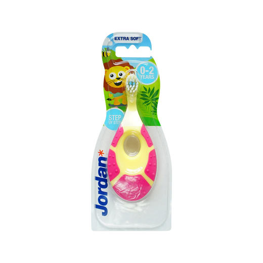 [丹麦]Jordan宝宝启蒙牙刷0-2岁适用 Jordan Step1 Baby Tandborste 0-2years 商品图0