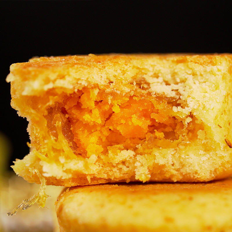 品城记甄选|纯手作精品凤梨酥 传统广式点心 真果肉 菠萝酥 360g/盒(3