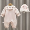 婴儿连体衣婴儿衣服女宝宝网红婴儿连体衣衣服0到3个月哈衣儿 商品缩略图4