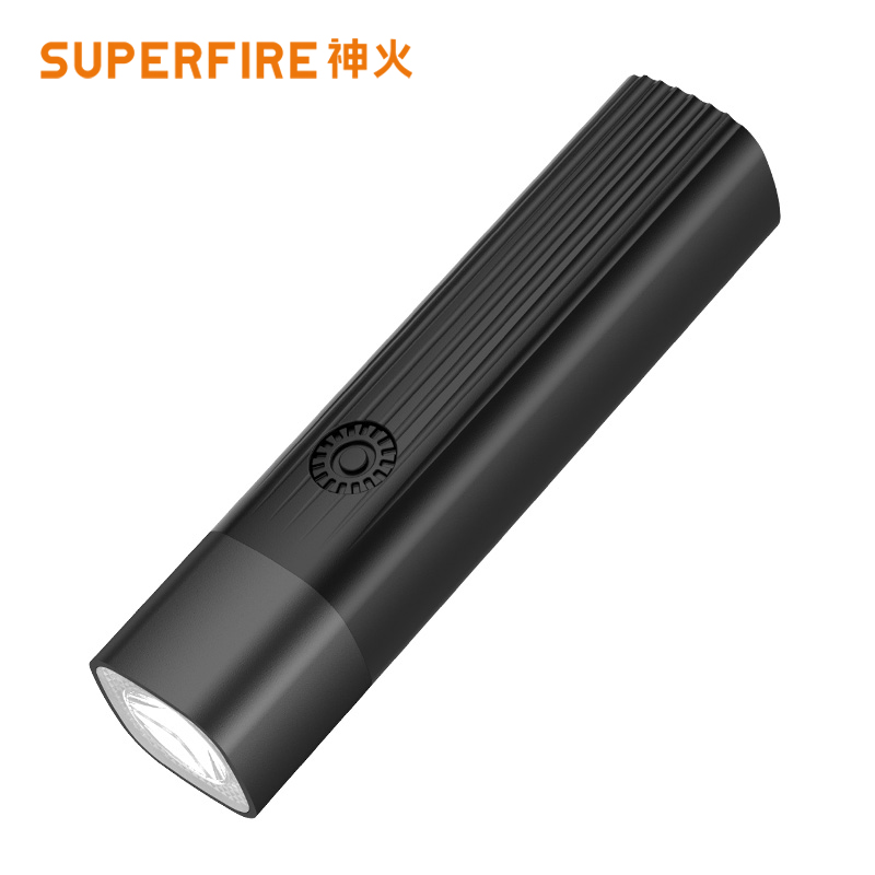 SUPERFIRE神火S35手电筒自行车灯强光超亮夜骑单车前灯usb充电骑行装备