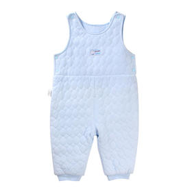 棉果果秋冬季男童女童内衣绗棉背带裤M401204717642