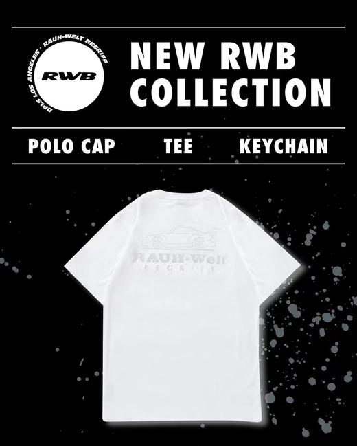 RWB主题 洛杉矶潮牌DPLS FOIL PRINT TEE 黑/白 商品图3
