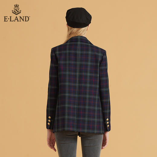 衣恋小众甜美西装领双排扣外套EEJKB49H5M 商品图2