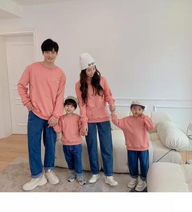 QZ33亲子卫衣，爸爸款+妈妈款+儿童款