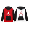 AIR JORDAN乔丹AJ童装秋 男 儿童飞人撞色连帽运动卫衣JD2132037 商品缩略图0