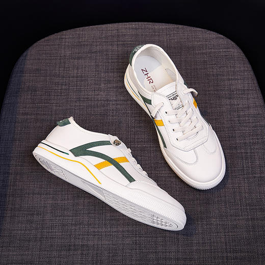 ZHR休闲鞋女经典复古拼接撞色女鞋柔软舒适防滑耐磨百搭鞋经典必备 商品图7