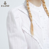 衣恋木耳边领口设计感衬衫女EEBWB49C3M 商品缩略图3