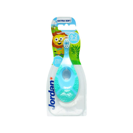 [丹麦]Jordan宝宝启蒙牙刷0-2岁适用 Jordan Step1 Baby Tandborste 0-2years 商品图1