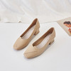 ZHR粗跟皮鞋女玛丽珍鞋子女单鞋女乐福鞋浅口女单鞋女鞋 商品缩略图11