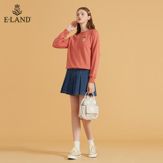 衣恋圆领宽松套头柯基卫衣EEMTB49C2C 商品图1