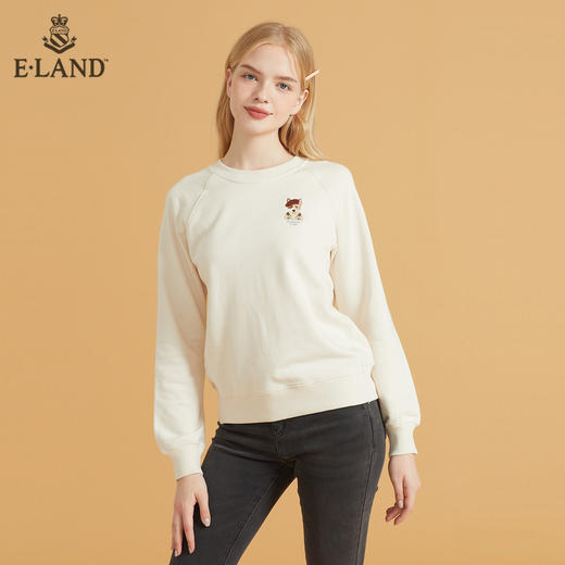 衣恋圆领宽松套头柯基卫衣EEMTB49C2C 商品图4