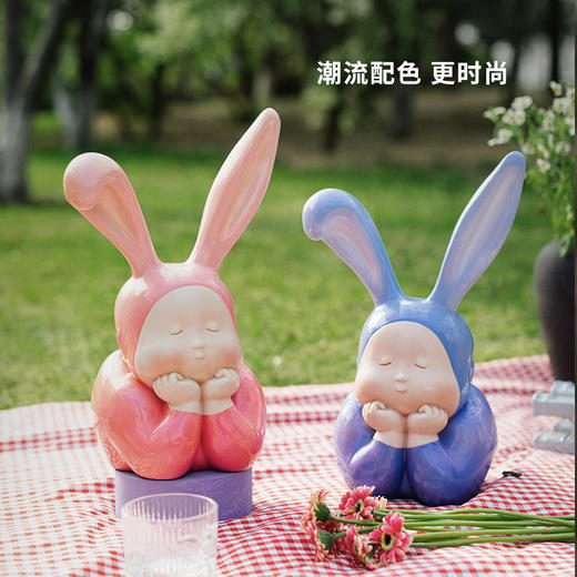 稀奇艺术 瞿广慈作品《兔比比》 商品图2