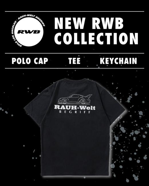 RWB主题 洛杉矶潮牌DPLS FOIL PRINT TEE 黑/白 商品图2