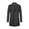 【含羊毛】柒牌毛呢大衣男商务休闲双面呢中长款羽绒内胆呢子外套121D70070 商品缩略图4