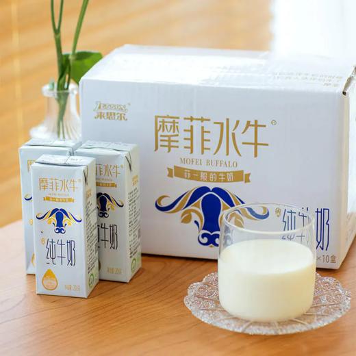 【积分换购福利价丨摩菲水牛奶】高钙高营养，味道香甜！一箱206g/盒*10盒！助力长高长壮，补充日常营养，守护骨骼健康！【QJ-J仓】 商品图3