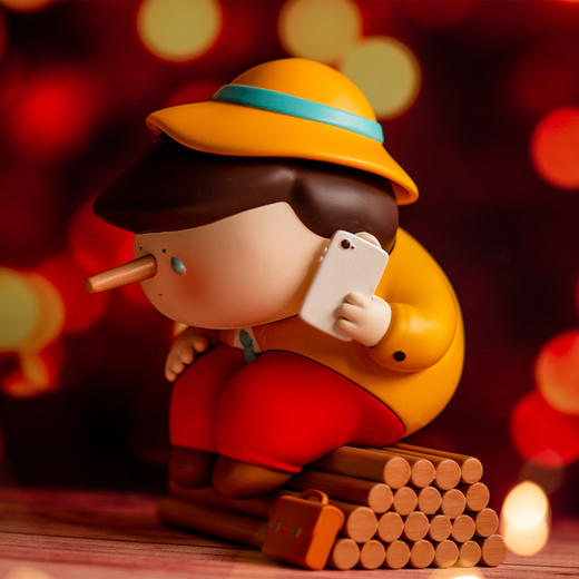 【满2件送同款徽章】大美术馆/大都会童话系列摆件 小红帽潮玩手办 商品图3