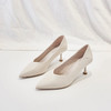 ZHR【褶纹帮面】新款通勤鞋女婚鞋子女皮鞋女高跟鞋女细跟女单鞋女鞋 商品缩略图6