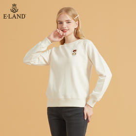 衣恋圆领宽松套头柯基卫衣EEMTB49C2C