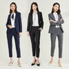 PRICH2021年新款气质显瘦直筒小脚西装裤女职场OL风PRTCB7805N 商品缩略图3