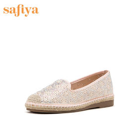 Safiya/索菲娅单鞋简约舒适平底渔夫鞋女2019商场同款SF91111313
