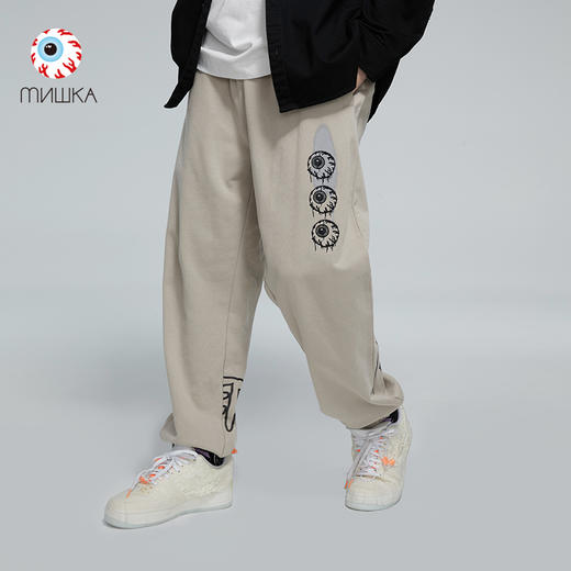 MISHKA印花针织长裤M61000822M 商品图0