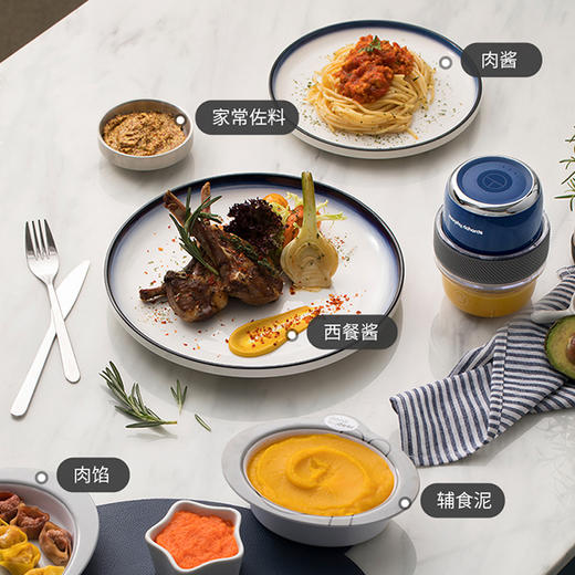 英国morphy摩飞MR9403无线套娃绞肉机 商品图1