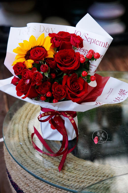 【2021.教师节】教师节花礼手提礼盒 59（三色可选） 商品图4