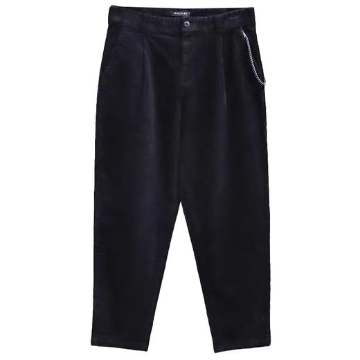 PEACEBIRD太平鸟男装2021秋新款九分休闲裤B2GGB3325 商品图0