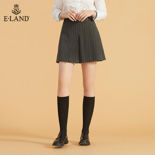 衣恋甜美可爱高腰JK百褶半身裙EEWHB49Q2N 商品图4